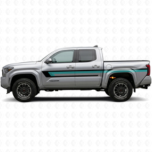 Drie Dubbele Strepen Deurzijde Vinyl Sticker voor Toyota Tacoma 2023+ 2