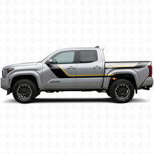 Twin Stripes Deur- en Achterzij Vinyl Decal Kit voor Toyota Tacoma 2023+ 2