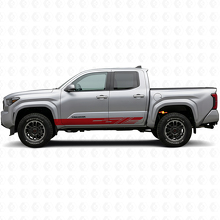 Gedecoreerde Strepen Rocker Panel Vinyl Sticker voor Toyota Tacoma 2023+ 3
