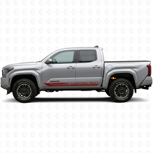 Geblokte Gebogen Strepen Rocker Panel Vinyl Sticker voor Toyota Tacoma 2023+ 3