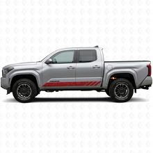 Topografische Stijl Strepen Deur Vinyl Decal voor Toyota Tacoma 2023+ 3