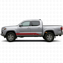 Gebogen Strepen Rocker Paneel Deur Vinyl Decal voor Toyota Tacoma 2015-2023 3