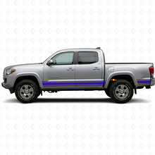Rechte Lijnen Zijkant Vinyl Decal voor Toyota Tacoma 2015-2023 2