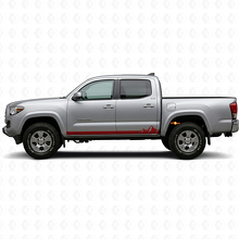 Mountains Dunne Strepen Rocker Panel Vinyl Decal voor Toyota Tacoma 2015-2023 3