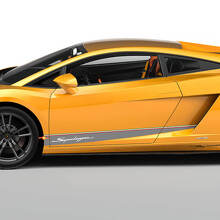 Italiaanse Stijl Strepen Zij Vinyl Decal Kit voor Lamborghini Gallardo LP570-4 2