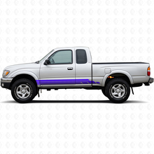 Gekromde Strepen Rocker Panel Vinyl Decal Kit voor Toyota Tacoma 1995-2004 2