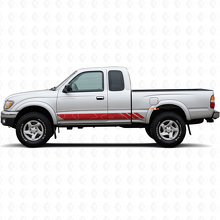 Topografische Stijl Strepen Deur Vinyl Decal voor Toyota Tacoma 1995-2004 3