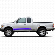 Gecurvde Lijnen Rocker Panel Vinyl Decal voor Toyota Tacoma 1995-2004 2
