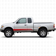 Gecurvde Lijnen Rocker Panel Vinyl Decal voor Toyota Tacoma 1995-2004 3