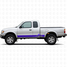 Mountains Style Strepen Rocker Panel Vinyl Decal Kit voor Toyota Tacoma 1995-2004 2