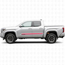 Zijstrepen Deur Vinyl Decal voor Toyota Tacoma 2023 2