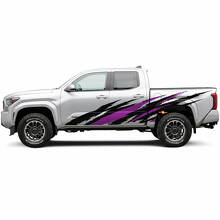 Modderspat Grafiek Volledige Zijkant Vinyl Decal voor Toyota Tacoma 2023+ 2