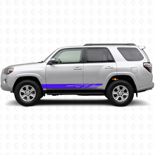 Gedecoreerde Strepen Rocker Panel Vinyl Sticker voor Toyota 4Runner 2009-2024 2