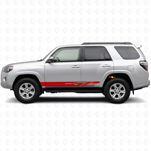 Gedecoreerde Strepen Rocker Panel Vinyl Sticker voor Toyota 4Runner 2009-2024 3