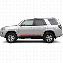 Geblokte Gebogen Strepen Rocker Panel Vinyl Sticker voor Toyota 4Runner 2009-2024 3