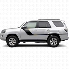 Twin Strepen Zij Vinyl Decal Kit voor Toyota 4Runner 2009-2024 2