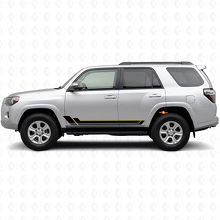 Twin Stripes Rocker Paneel Vinyl Decal Kit voor Toyota 4Runner 2009-2024 2