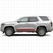Topografische Stijl Strepen Deur Vinyl Decal voor Toyota 4Runner 2024+ 3