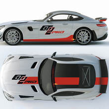 Racing GT2 Pro Zij Kap Dak Kofferbak Vinyl Decal Kit Voor Mercedes AMG GT 3