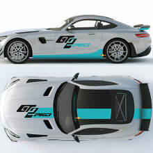 Racing GT2 Pro Zij Kap Dak Kofferbak Vinyl Decal Kit Voor Mercedes AMG GT 5