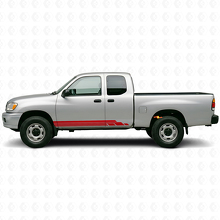 Gekromde Strepen Rocker Panel Vinyl Decal Kit voor Toyota Tundra 1999-2006 3