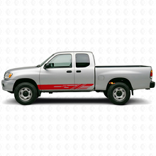 Gedecoreerde Strepen Rocker Panel Vinyl Sticker voor Toyota Tundra 1999-2006 3