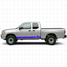 Mountains Wide Stripes Rocker Panel Vinyl Sticker voor Toyota Tundra 1999-2006 2