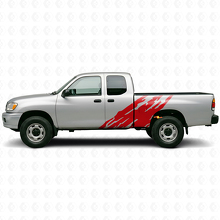 Modderspatpatroon Zijkant Vinyl Decal voor Toyota Tundra 1999-2006 3