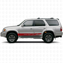 Versierde Strepen Vinyl Sticker voor Side Skirts Toyota 4Runner 1995-2002 3