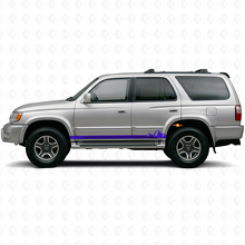Mountains Dunne Strepen Rocker Panel Vinyl Sticker voor Toyota 4Runner 1995-2002 2
