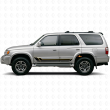 Twin Stripes Rocker Paneel Vinyl Decal Kit voor Toyota 4Runner 1995-2002 2