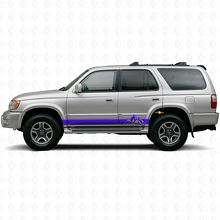 Mountains Wide Stripes Rocker Paneel Vinyl Sticker voor Toyota 4Runner 1995-2002 2