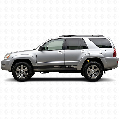 Versierde Strepen Rocker Panel Vinyl Decal voor Toyota 4Runner 2002-2009 1