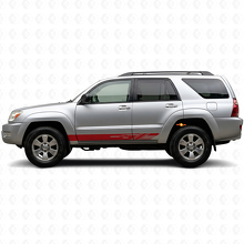 Versierde Strepen Rocker Panel Vinyl Decal voor Toyota 4Runner 2002-2009 3
