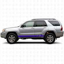 Mountains Style Strepen Rocker Panel Vinyl Decal Kit voor Toyota 4Runner 2002-2009 2