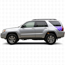 Modder Spat Grafiek Achterzijde Vinyl Decal voor Toyota 4Runner 2002-2009 2