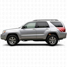 Modderspatttergrafiek zijvlak vinyl sticker set voor Toyota 4Runner 2002-2009_3