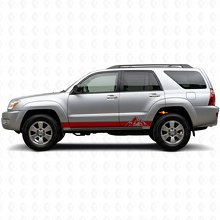 Mountains brede strepen dorpelvinylsticker voor Toyota 4Runner 2002-2009 3