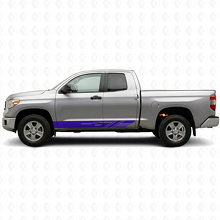 Geverfde Strepen Rocker Panel Vinyl Sticker voor Toyota Tundra 2007-2021 2