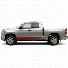 Geverfde Strepen Rocker Panel Vinyl Sticker voor Toyota Tundra 2007-2021 3