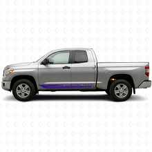 Gebogen Ruitenpatroon Strip Rocker Panel Vinyl Decal voor Toyota Tundra 2007-2021 2