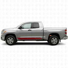 Topografische Stijl Strepen Deur Vinyl Decal voor Toyota Tundra 2007-2021 3