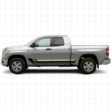 Twin Stripes Rocker Panel Vinyl Sticker Kit voor Toyota Tundra 2007-2021 2