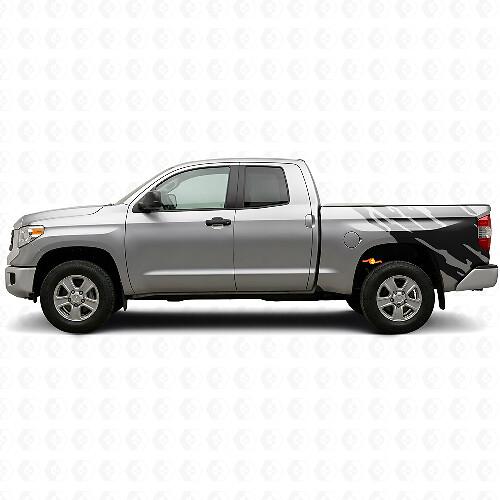 Modderspatten Grafische Achterzijde Vinyl Decal voor Toyota Tundra 2007-2021 1