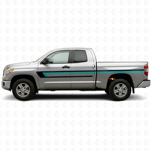 Deurzij Vinyl Decal met Drie Strepen voor Toyota Tundra 2007-2021 2