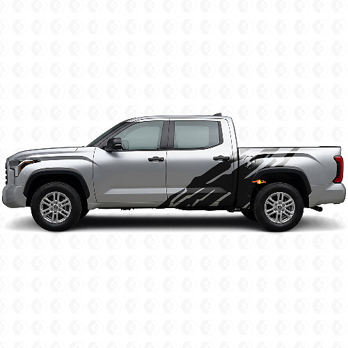 Modderspetters Grafische Zijvinylsticker voor Toyota Tundra 2022+