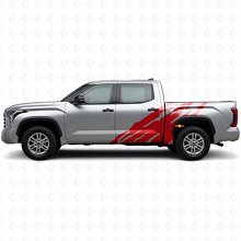 Modderspetters Grafische Zijvinylsticker voor Toyota Tundra 2022+ 3