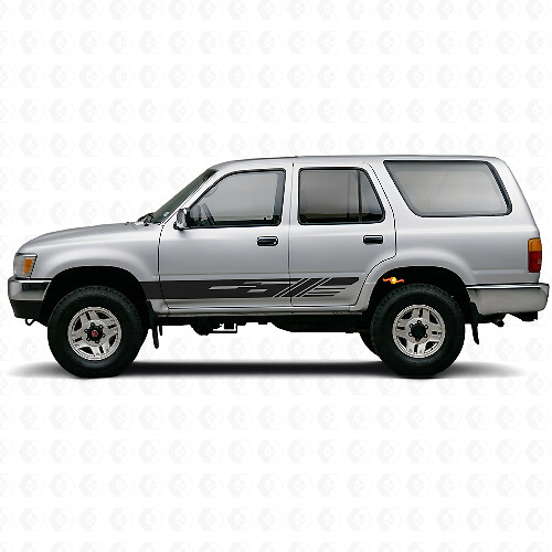 Versierde Strepen Rocker Panel Vinyl Decal voor Toyota 4Runner 1989-1995