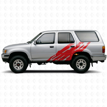 Modderspatgrafiek Zijkant Vinyl Decal voor Toyota 4Runner 1989-1995 3