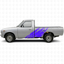 Modderspat Grafische Zijvinylsticker voor Toyota Hilux 1968-1972 2